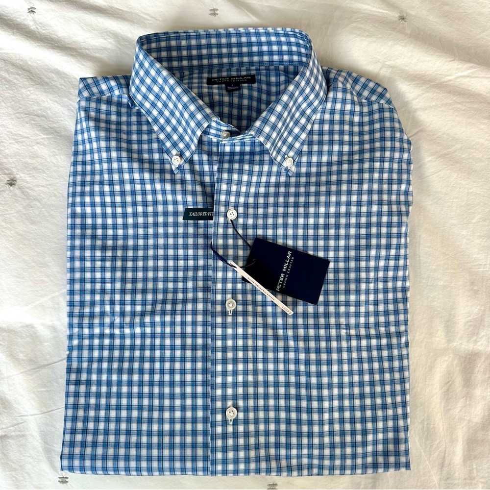 NWT Peter Millar Lightweight Button Down NWT - image 3